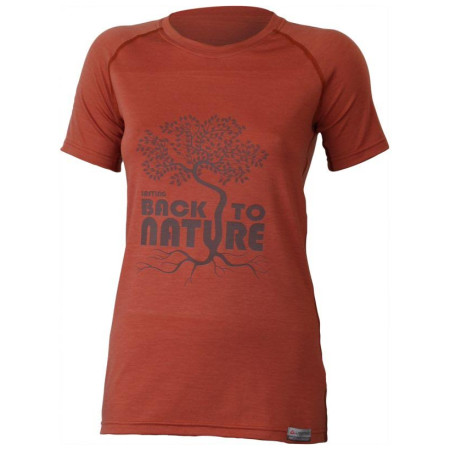 Maglietta sportiva da donna Lasting Back mattone