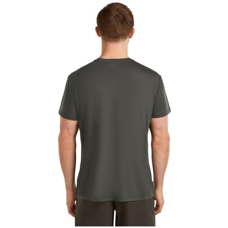 Maglietta funzionale da uomo Icebreaker Merino Blend Core SS Tee Single Line Camp