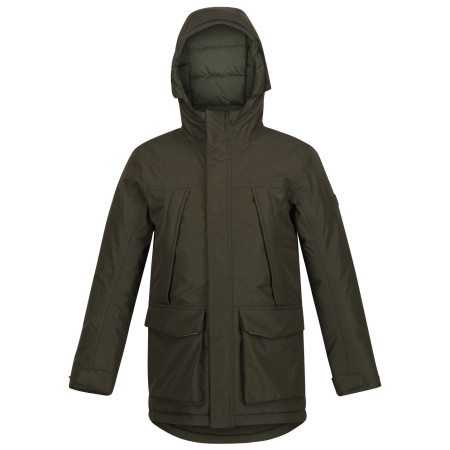 Giacca da bambino Regatta Paddrick Parka verde Dark Khaki