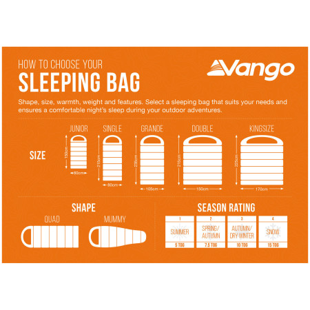 Sacco a pelo Vango Polaris Grande