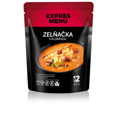 Zuppa Expres menu Zuppa di crauti con salsiccia 600 g