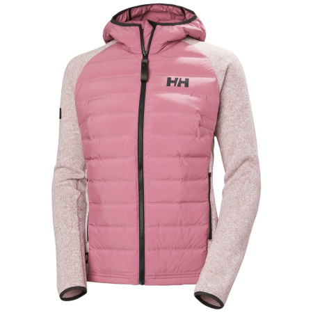 Giacca da donna Helly Hansen W Skagen Hybrid Knit Insulator rosa 664 Wildberry