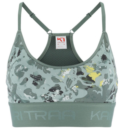 Reggiseno sportivo Kari Traa Var Printed verde Murk