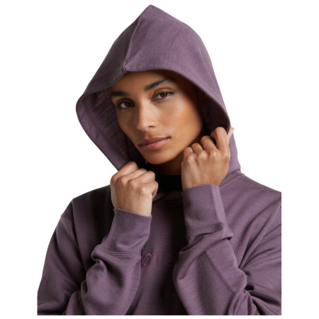 Felpa tecnica da donna Icebreaker W Mer 360 RealFleece Elemental LS Hood