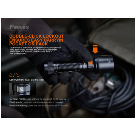 Torcia ricaricabile Fenix C7