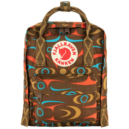 Zaino Fjällräven Kånken Art Mini marrone Qeluts