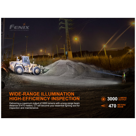 Torcia ricaricabile Fenix C7