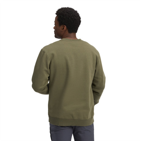 Felpa da uomo Black Diamond M Mini Stacked Crewneck