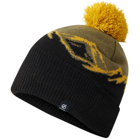 Cappello per bambini Dare 2b Fernie Bobble Hat nero/giallo Martini olive/Black