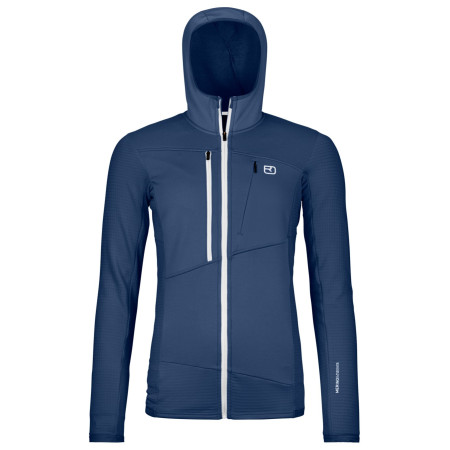 Felpa da donna Ortovox Fleece Grid Hoody W