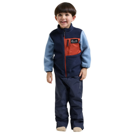 Felpa da bambino Didriksons Anten Kids Fullzip 2 Winter Blue