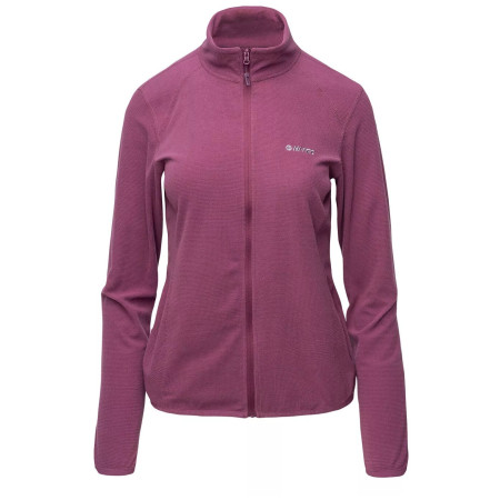 Felpa da donna Hi-Tec Lady Damis II Full Zip rosa AMARANTH 12