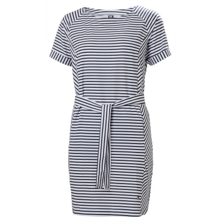 Vestiti da donna Helly Hansen W Thalia Summer Dress bianco/blu 598 Navy Stripes