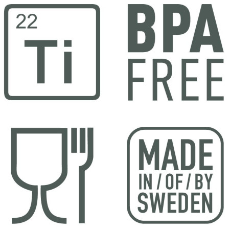 Posate Light My Fire Spork Kit Titanium