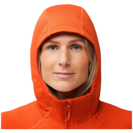 Giacca da donna Fjällräven Abisko Grid Fleece Hoodie W