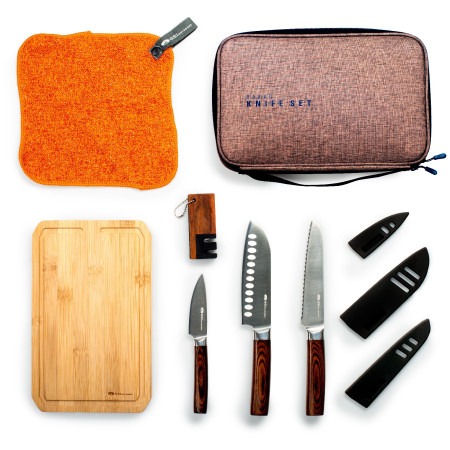 Set di coltelli GSI Outdoors Rakau Knife Set