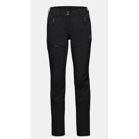 Pantaloni da donna Mammut Zinal Guide SO Hybrid Pants Women nero 5010 BLACK