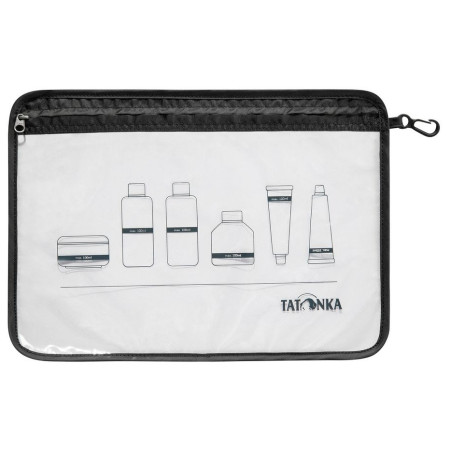Borsa da toilette Tatonka Zip Flight Bag A4 nero black