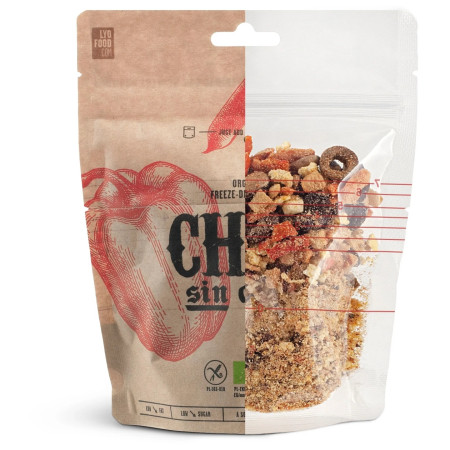 Cibo disidratato Lyo food Bistro Chili sin carne