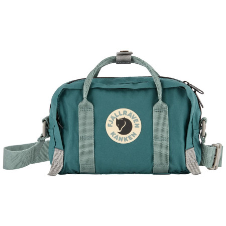 Borsa a spalla Fjällräven Kånken Koncept Crossbody verde Teal-Frost Green