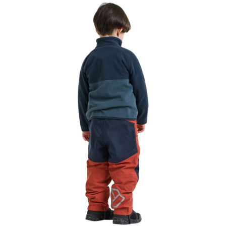 Felpa da bambino Didriksons Monte Kids Half Bu 6 Mountain Blue