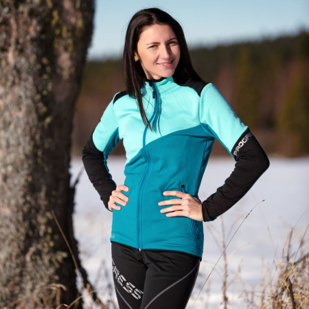 Felpa tecnica da donna Progress Territoria