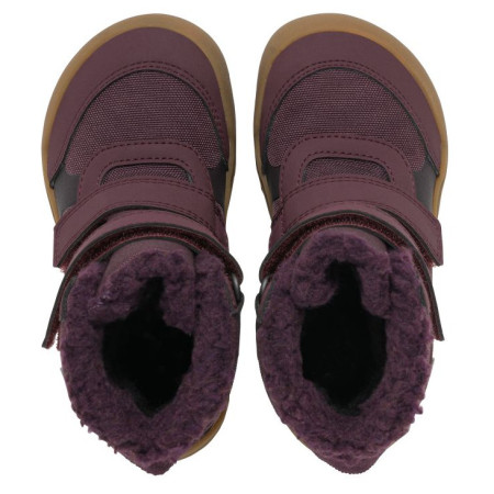 Stivali invernali per bambini Viking Outdoor Footwear Spruce Barefoot Warm GTX 2V Wine