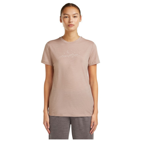Maglietta da donna Icebreaker Women Merino 150 Tech Lite SS Tee Sparkling Stars