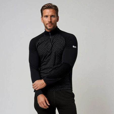 Maglietta funzionale da uomo Zulu Merino 240 Zip Long