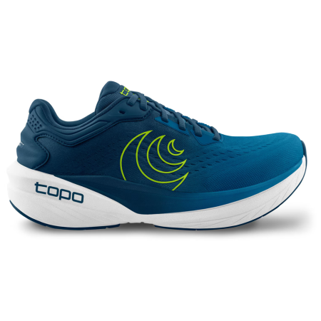 Scarpe da corsa su strada uomo Topo Phantom 4 blu/verde Blue / Lime