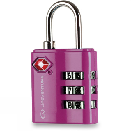 Lucchetto LifeVenture TSA Combi Lock rosa Pink