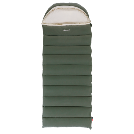 Sacco a pelo rettangolare Outwell Constellation Lux verde scuro Green