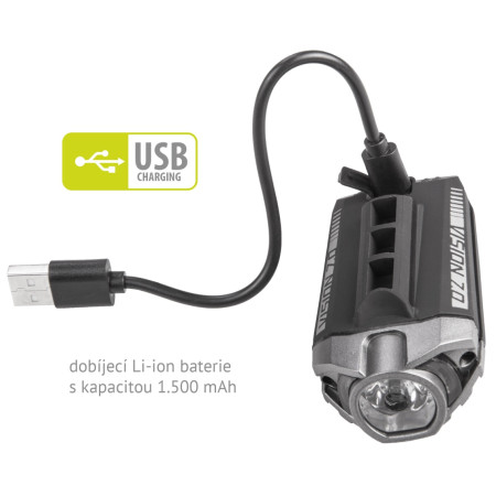 Luce anteriore Just One Vision 7.0 USB