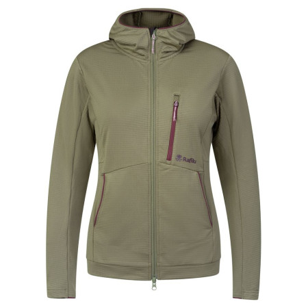 Felpa da donna Rafiki Vega W verde scuro burnt olive