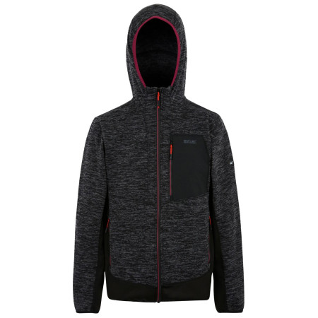 Felpa da uomo Regatta Alven nero/grigio BlkMarl/Blak