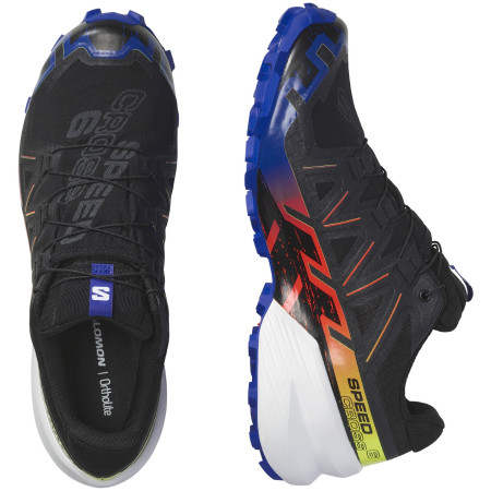 Scarpe da corsa da uomo Salomon Speedcross 6 Gore-Tex Blue Fire