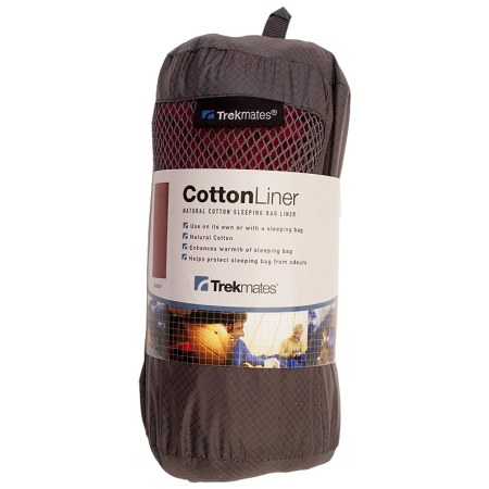 Sacco lenzuolo Trekmates Hotelier Cotton Liner