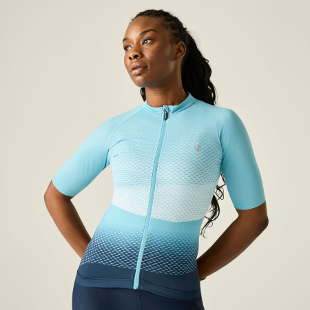 Maglia da ciclismo per donna Dare 2b Lightnint short sleeve printed jersey