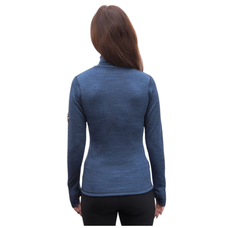 Maglietta sportiva da donna Sensor Merino Bold Roll Neck dl.rukáv