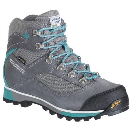 Scarpe da donna Dolomite W's Zernez GTX grigio/blu GunmetalGrey/DustyTealGreen