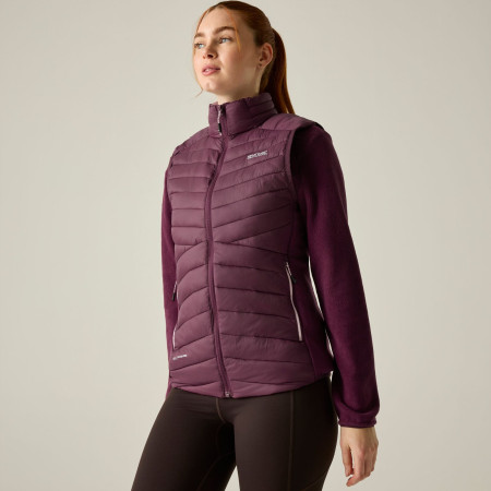 Gilet da donna Regatta Womens Leedre Hybrid B/W
