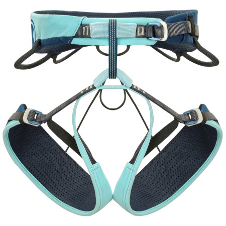 Imbracatura da arrampicata Skylotec Iris nero/verde Celeste/Blunotte