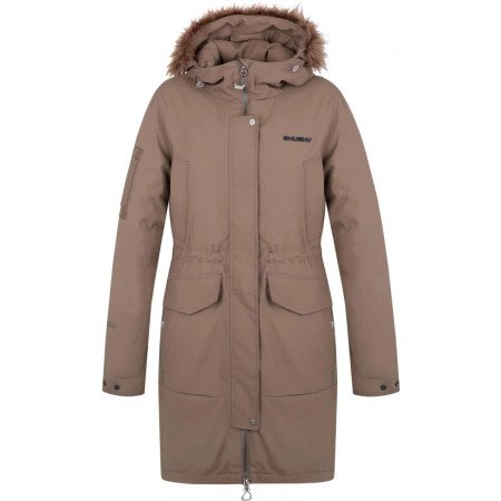 Cappotto invernale da donna Husky Nelidas L grigio mocha