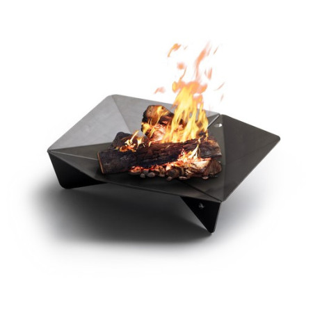 Braciere da giardino Höfats Triple Ø 65 nero Corten steel