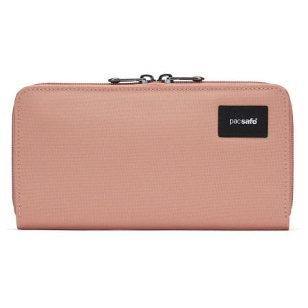 Portafoglio Pacsafe RFIDsafe Continental Wallet rosa rose