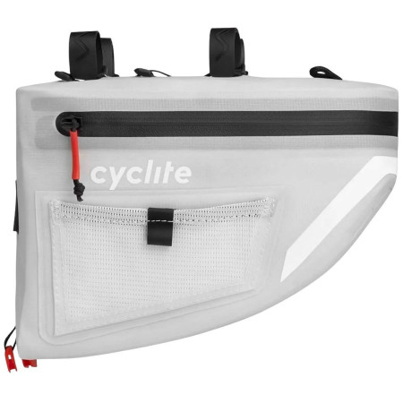 Borsa da manubrio Cyclite Handle Bar Aero Bag / 02 grigio chiaro light grey