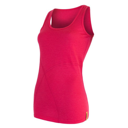 Canotta da donna Sensor Merino Wool Active rosa Magenta