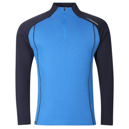 Maglione a collo alto da uomo Progress Breakout Man nero/blu černomodrá/modrá
