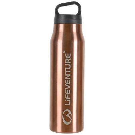 Thermos LifeVenture Hot & Cold Vacuum Flask oro Copper