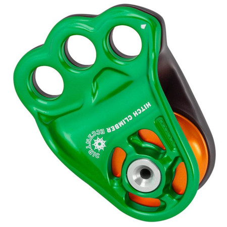 Puleggia DMM Hitch Climber Eccentric verde Green